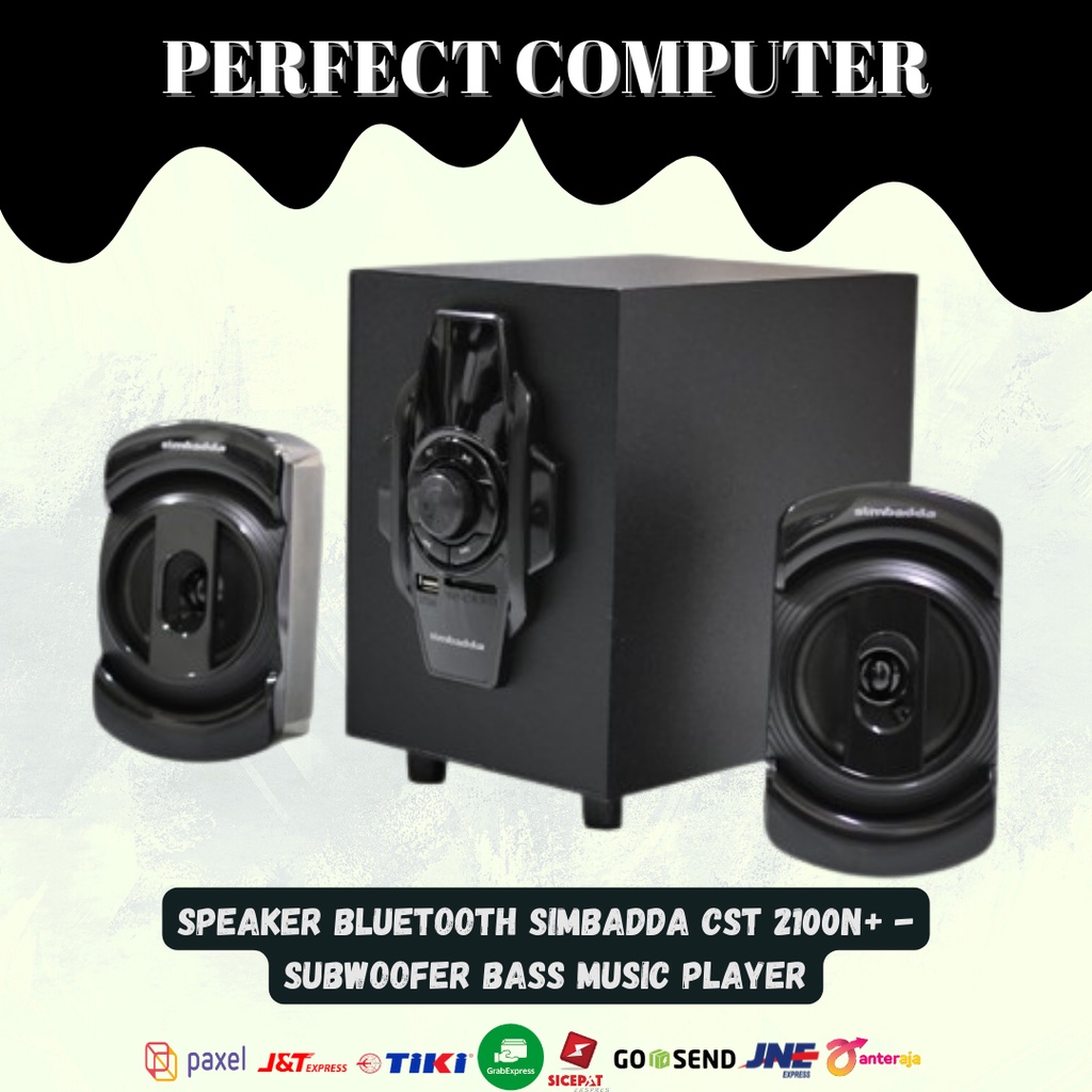 Speaker Bluetooth Simbadda CST 2100N+ - Subwoofer Bass Music Player
