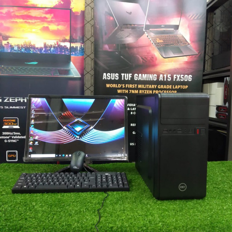 PC RAKITAN CORE I5 SSD 120 GB VGA 4 GB LED 19 INCH