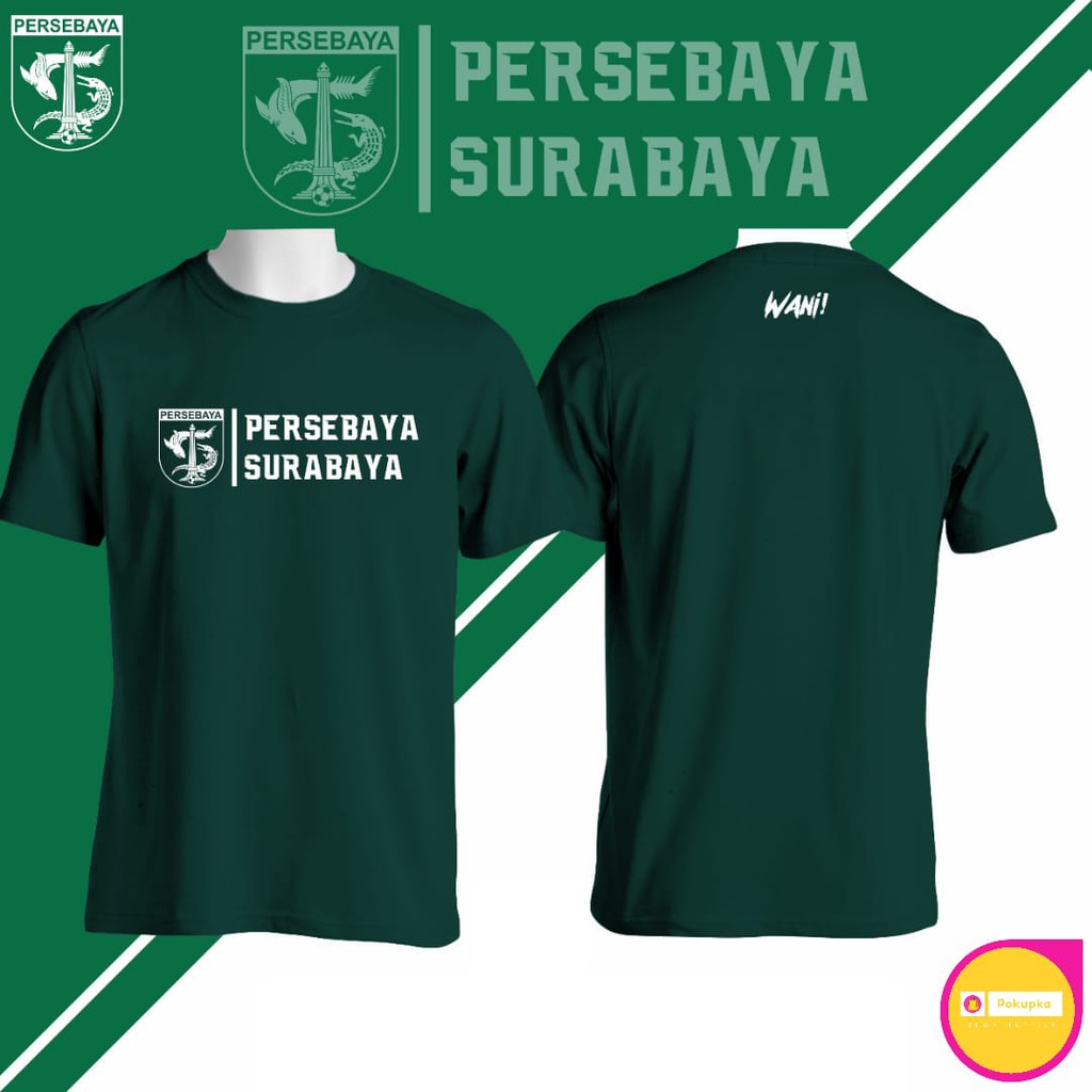 [BISA COD] KAOS PERSEBAYA // LOGO PERSEBAYA SURABAYA