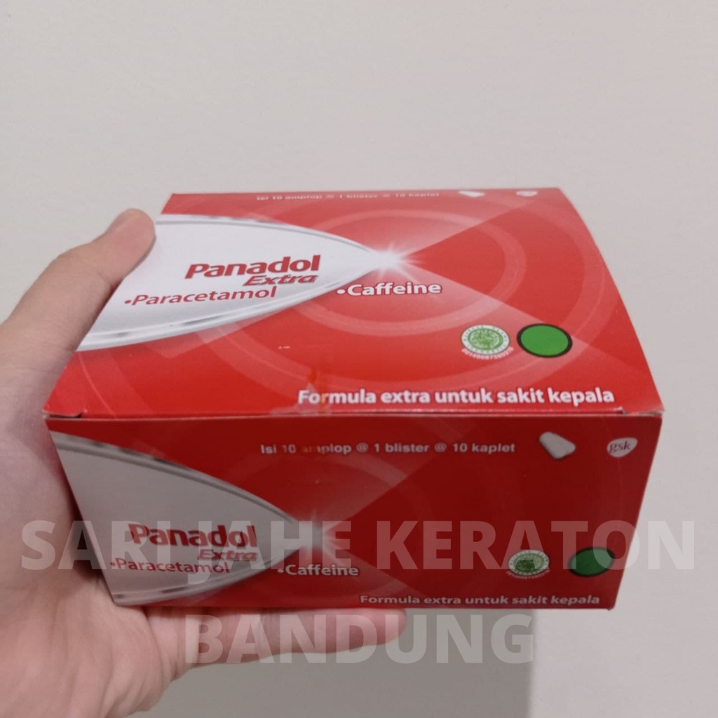 GROSIR Panadol Extra Merah Paracetamol isi 10 Strip