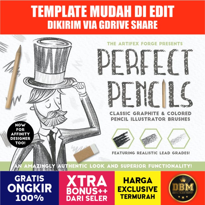 Perfect Pencils Brush Pack