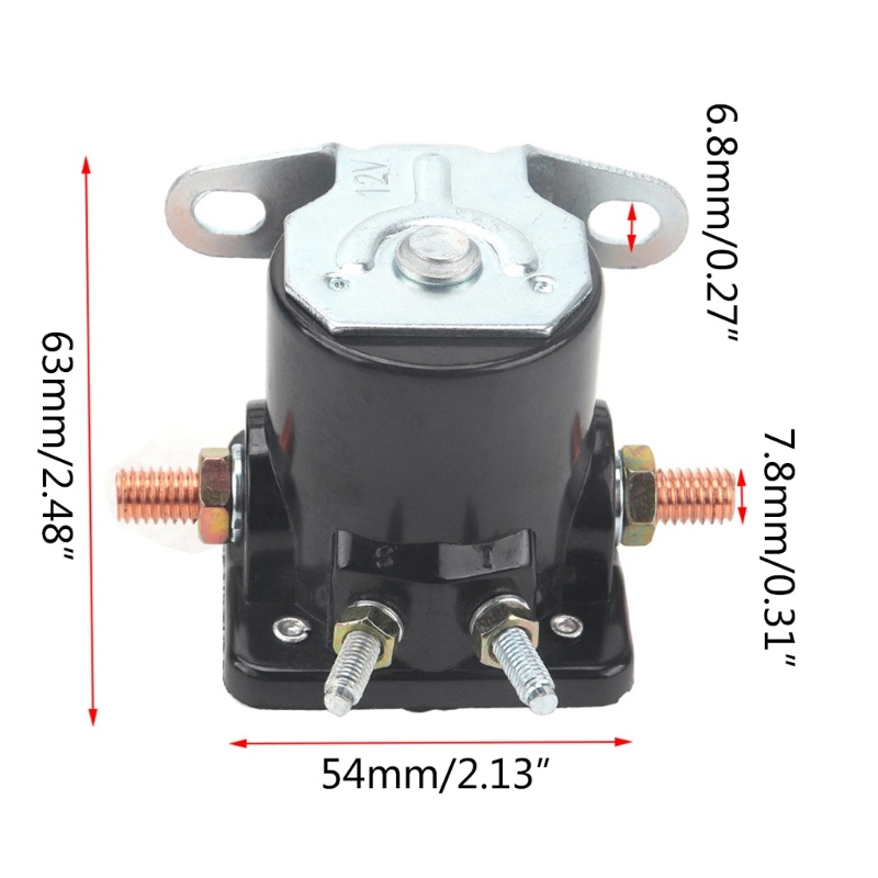 Zzz Starter Solenoid Relay-Glow Universal SW3 123632 Ic B6AZ11450A