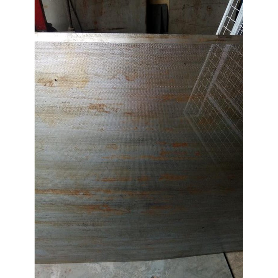 Plat Lubang Besi Bolong Perforated Diameter 1mm Ukuran 50cm x 50cm