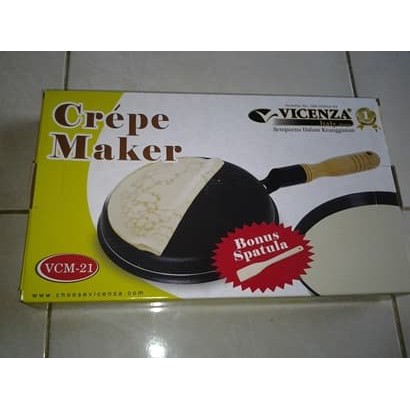 Promo New Vicenza Crepe / Crepes Maker / Wajan Kwalik Vcm-21
