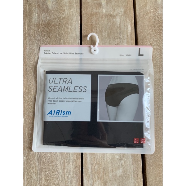 Uniqlo Airism Celana Dalam Ultra Seamless Panties (Hiphugger /low waist)