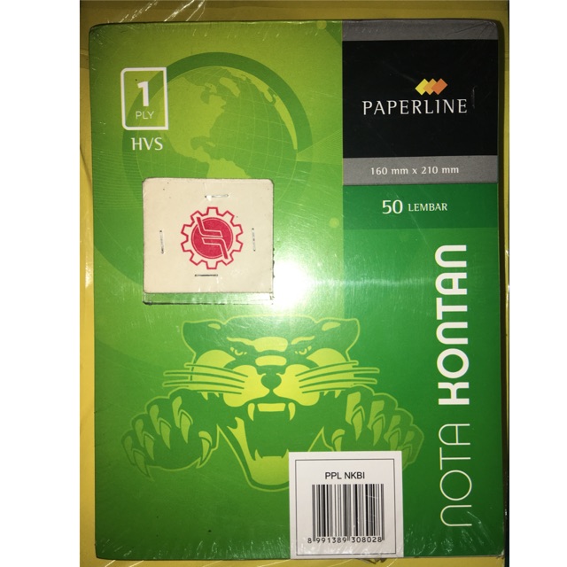 

Nota Kontan 1 ply Besar paperline
