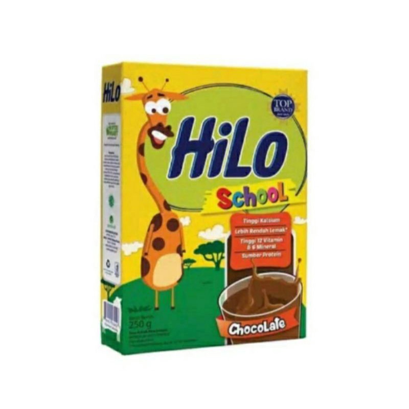 

Susu Hilo school Chocolate/Vanila 250 gr