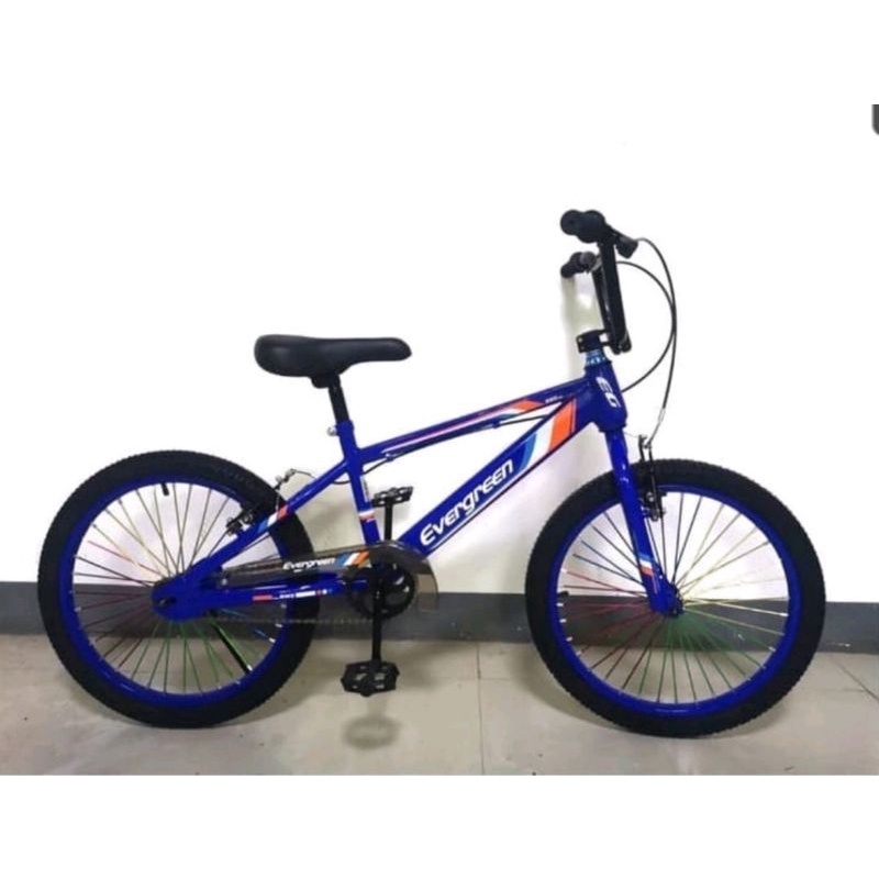 Sepeda BMX Senator Classic 20 inch/ sepeda anak Laki-laki anak cowo/ sepeda dewasa murah bagus-biru evergreen