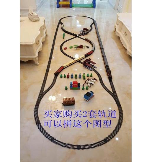 Sekarang Meriah ASLI Kereta Api Set Fenfa Klasik Modern Dirakit Musik Rel Kereta Api Simulasi Kado M