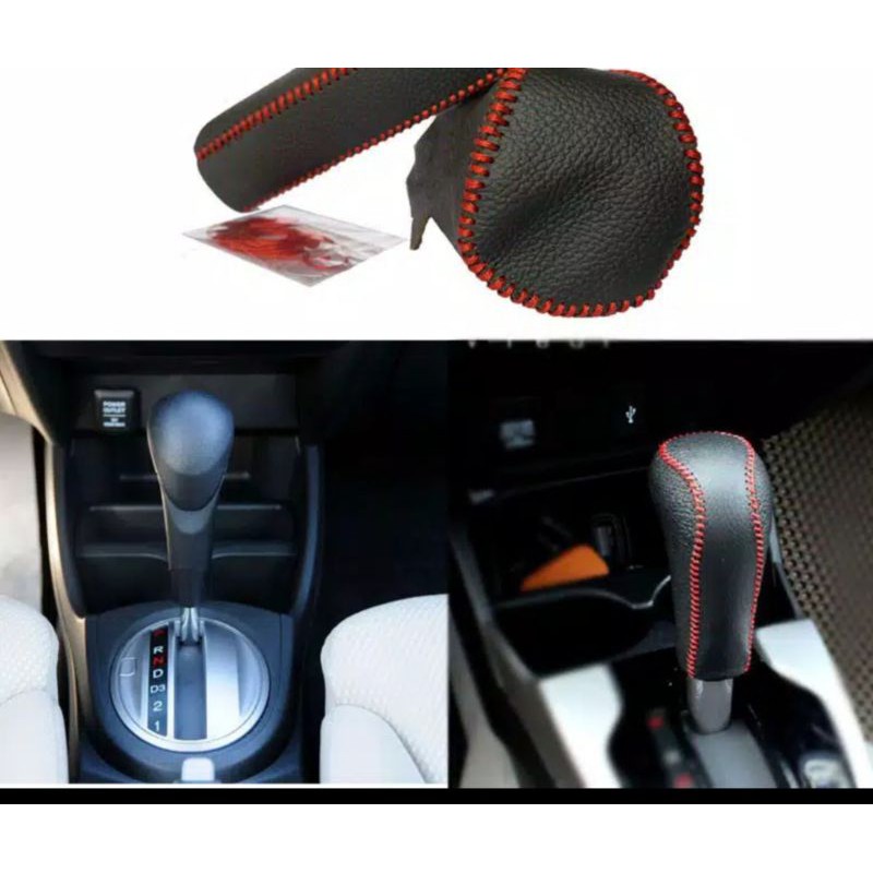 sarung knob shift honda mobilio brio brv