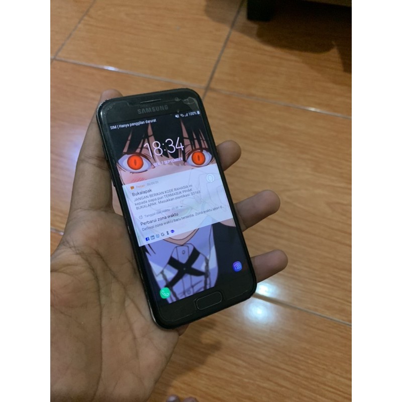 SAMSUNG A3 2017 BLACK FULLSET SECOND