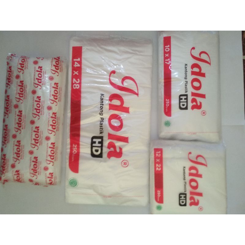 Plastik kemasan HD Idola / plastik tahan panas berat 250gr