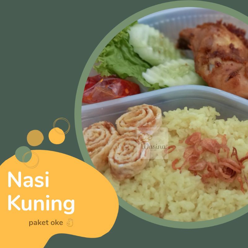 

NASI KUNING PAKET OKE