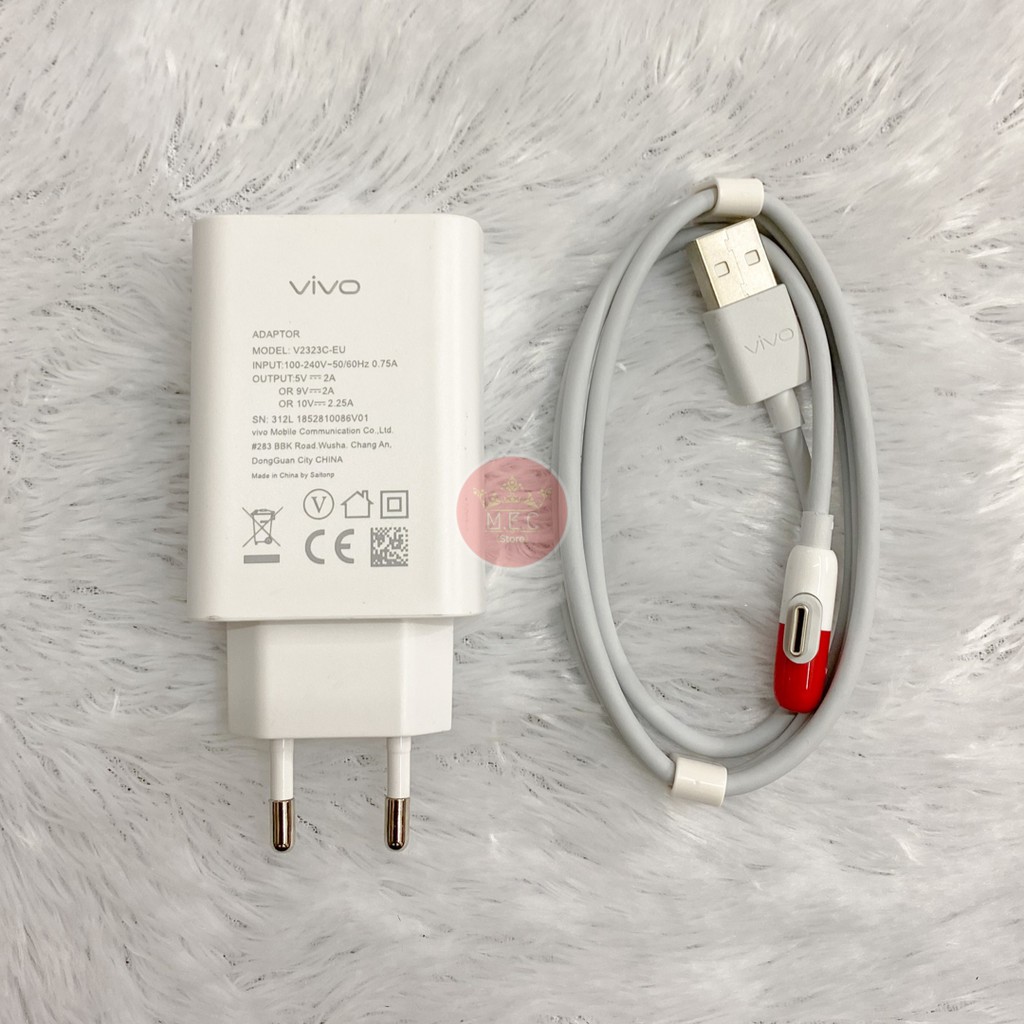 CHARGER VIVO KABEL TYPE C FAST CHARGING FOR VIVO V17 / V19 / S1 PRO / Y50 SUPER CHARGE