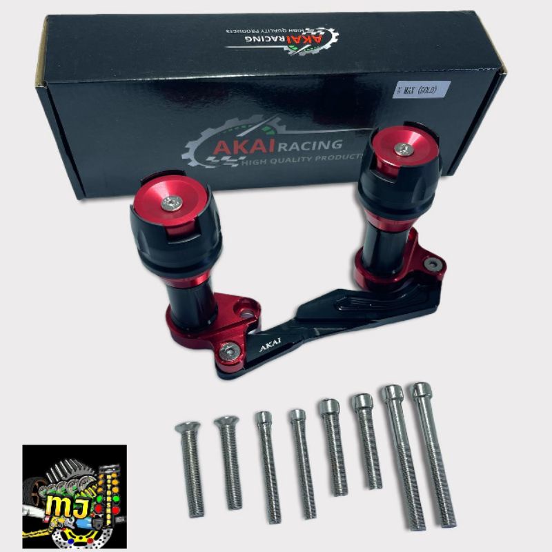 Jalu Knalpot Full Set AKAI Full Cnc Pelindung Knalpot Nmax,Nmax New 2020,Aerox,Lexi,Xmax,Pcx,Adv &amp; Lainnya
