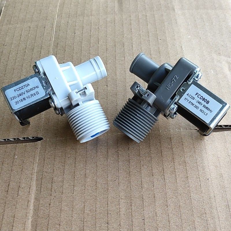 Selenoid Solenoid  Valve Plastik drat 3/4 -Ac 220v