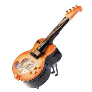 MUSIK-KOTAK- KOTAK MUSIK BENTUK GITAR BALLERINA 29CM MAINAN MUSIK KADO HADIAH ULTAH -KOTAK-MUSIK.