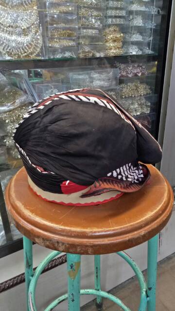 blangkon jogja lipat/blangkon jogja/blangkon bisa dicuci