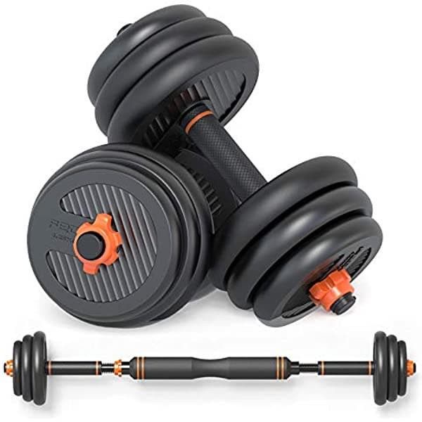 FED Multifunction Dumbblell Barbell 30 KG - Alat Fitness Rumahan Multu Fungsi