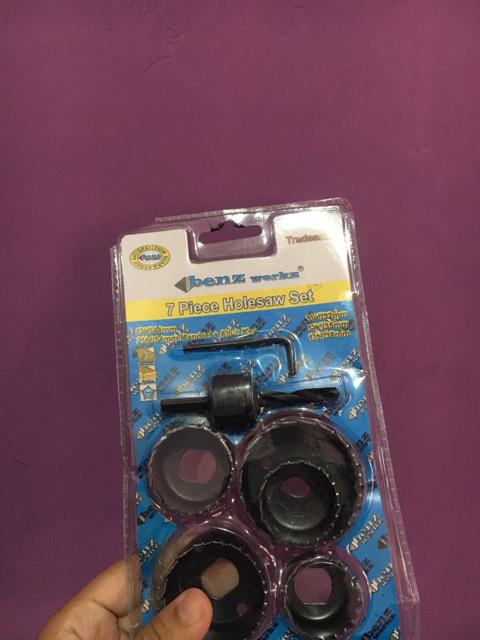 Hole Saw / Mata Bor Lubang Set 7 Pcs