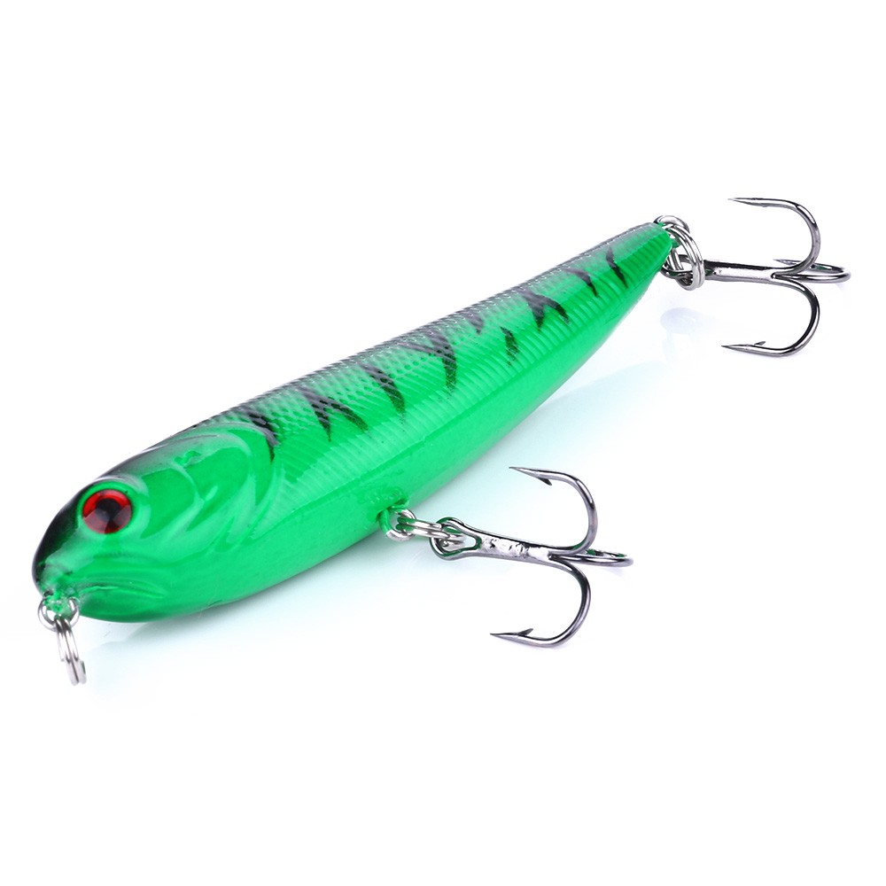 HENGJIA 1pcs 7cm/5.8g Umpan Hard Pencil Pancing Swimbait Ikan Bass Fishing Lure Outdoor Tackle