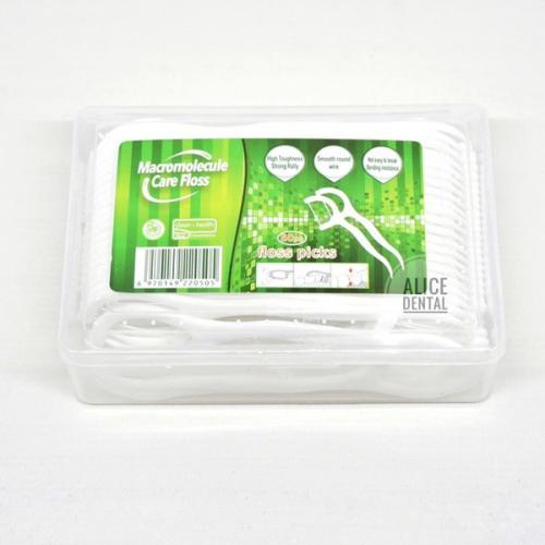 Benang Gigi Tusuk Dental Floss Terbaik Pembersih Plak Noda Sisa Makanan 50 Pcs Higienis Murah