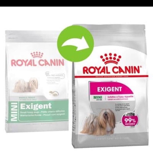 Royal Canin Mini Exigent 3kg 3kg royal canin mini exigent anjing