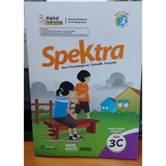 Spektra kelas 3 SD Rakha Jaya