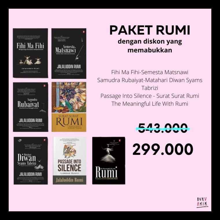 Buku Religi/Buku Spiritual Paket Rumi