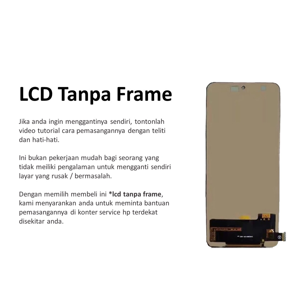 [ CHECK.ID ] LCD + FRAME XIAOMI REDMI NOTE 11 PRO 4G / NOTE 11 PRO 5G ORIGINAL