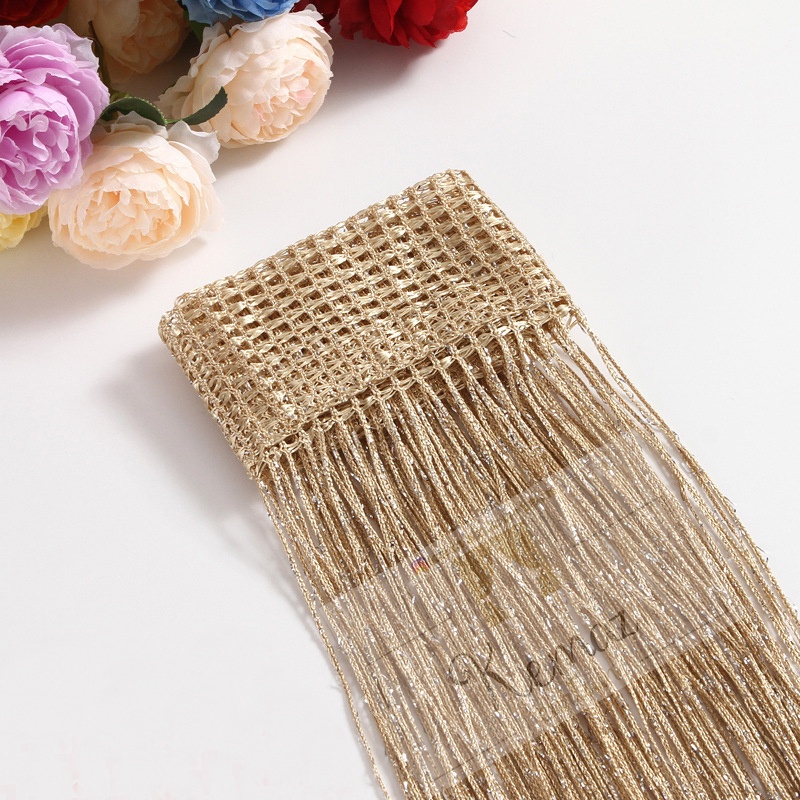 TIRAI RUMBAI/ TIRAI DEKOR/ TIRAI UNTUK PESTA/ TIRAI RAJUT/ READY STOCK