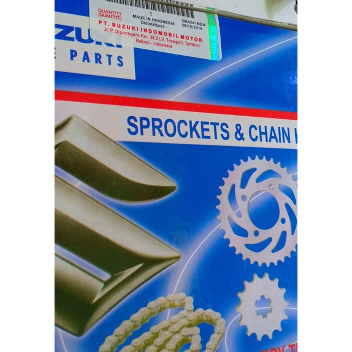 paket gear motor smash new smash [Bakti Utama Motor 1476]