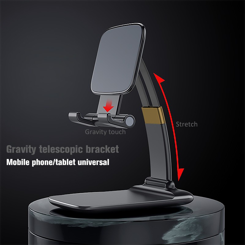 Holder Hp Stand Universal Folding Desktop phone holder Folding Phone Stand Lazypod Handphone Tablet Universal