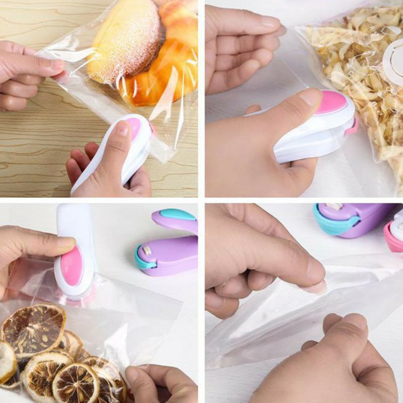 Hand sealer tangan Alat pres praktis press perekat kemasan plastik snack makanan sachet pemanas perekat penutup mini portable