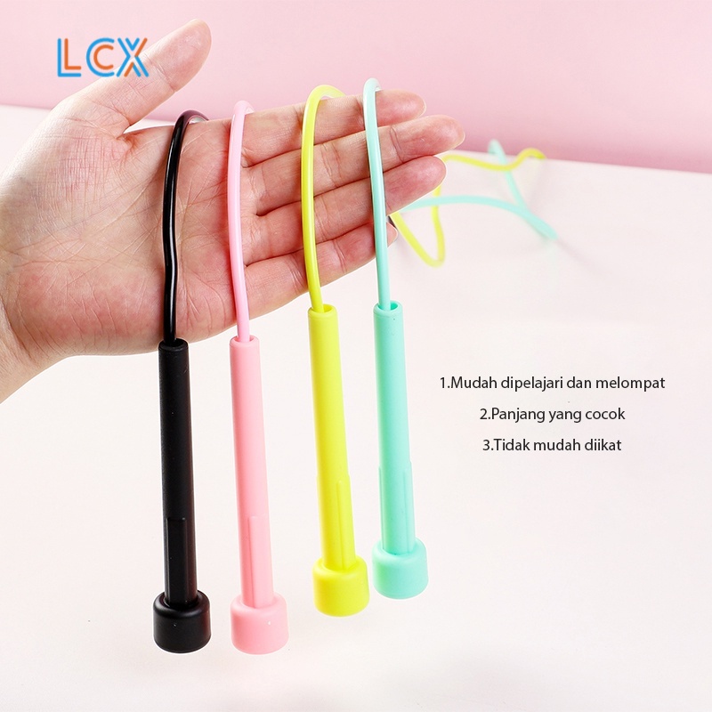 LCX SPEEDS Skipping Skiping Lompat Tali Loncat Jump Rope Alat Olahraga beban