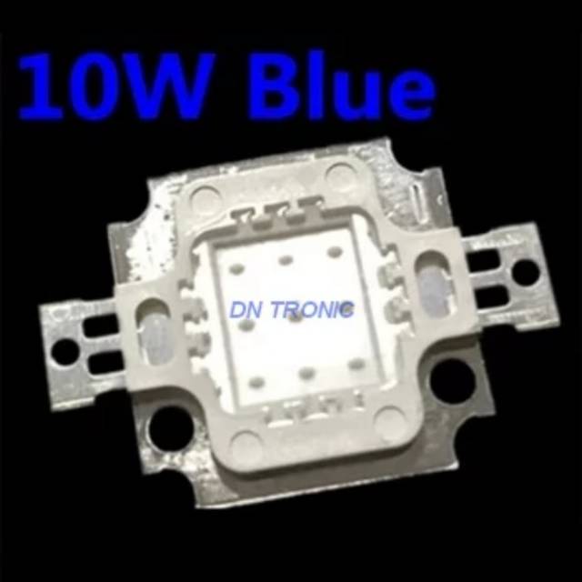 Led 10w 12v biru blue cob