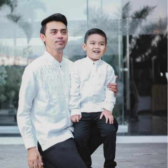 Baju Koko Couple Lengan Panjang AlThaff CP04 Series