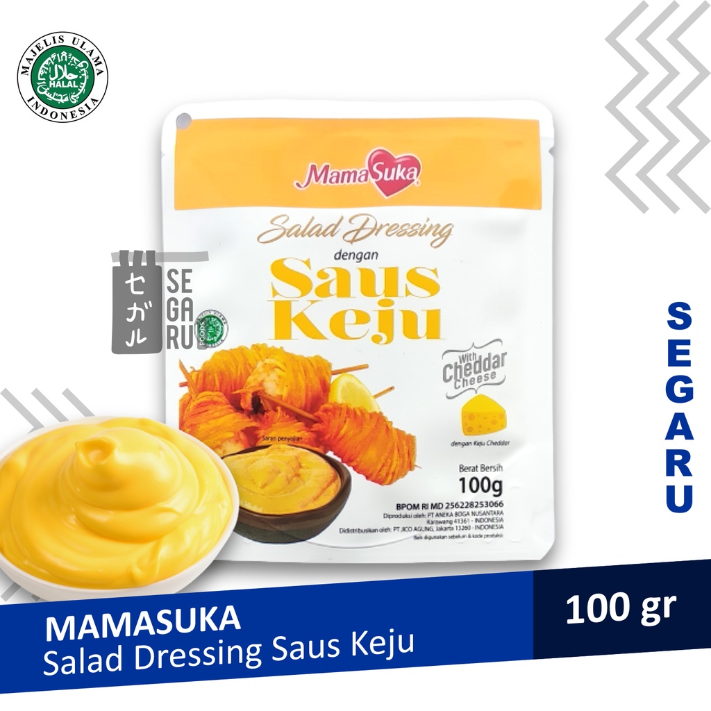 

Mamasuka Cheesy Mayonnaise | Salad Dressing Saus Keju 100 gr