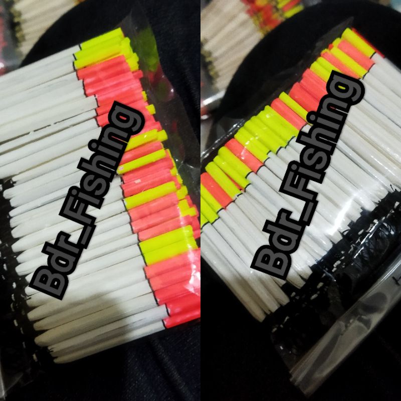 Pelampung/Kumbul Pancing Bulu Merak No.4 Panjang6cm