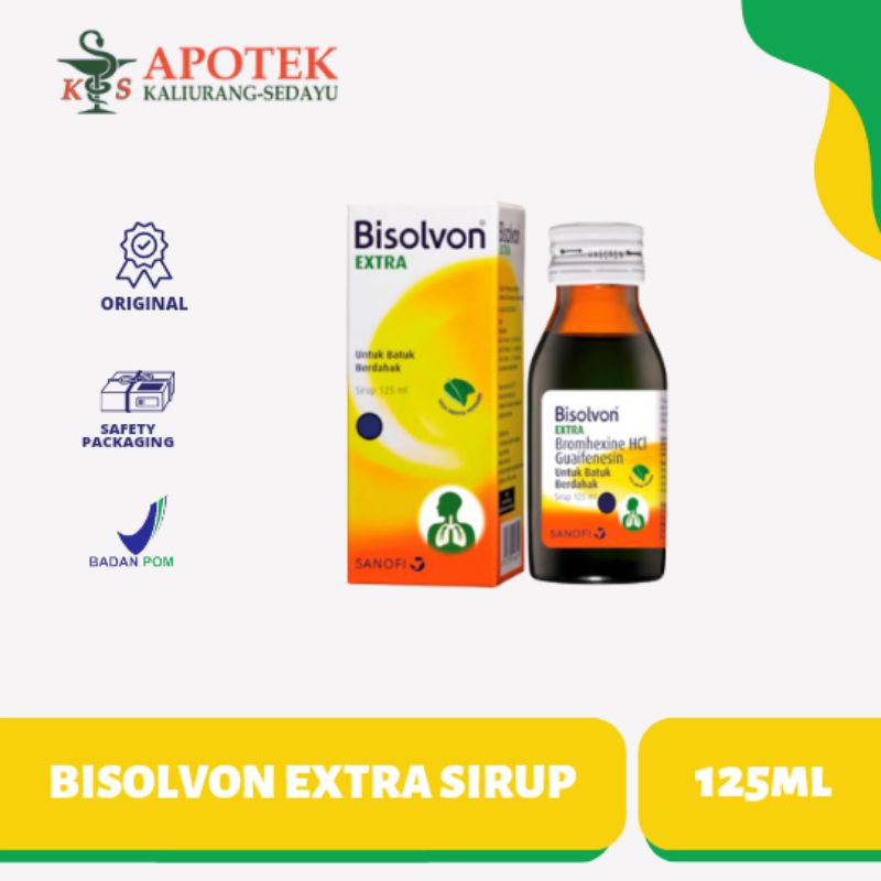 

BISOLVON EXTRA SIRUP 125ML