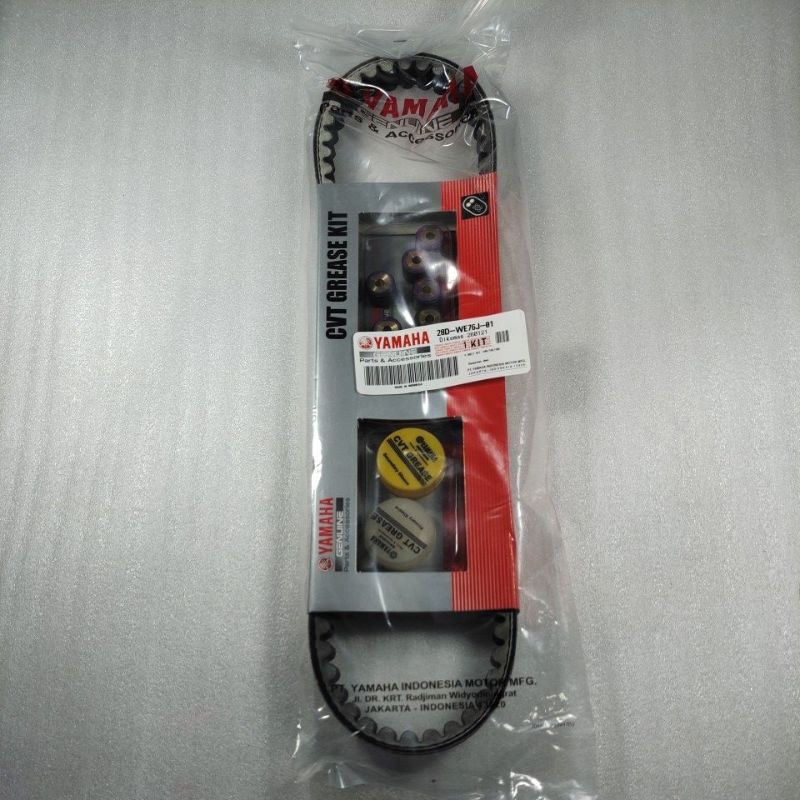 Van belt V-Belt set Yamaha Mio Siul karbu - Mio Smile - Mio Sporty Original 28D-WE76J-01