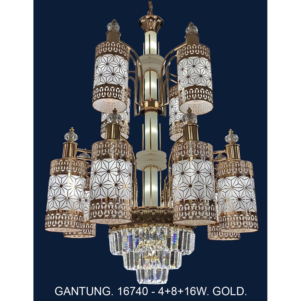 LAMPU GANTUNG | LAMPU HIAS|LAMPU MEJA MAKAN 16740/48- GD