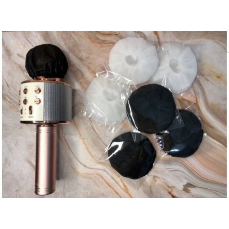 TERMURAH Cover Mic / Sarung Mic / Pembungkus Mic / Sarung Mikrofon Ecer