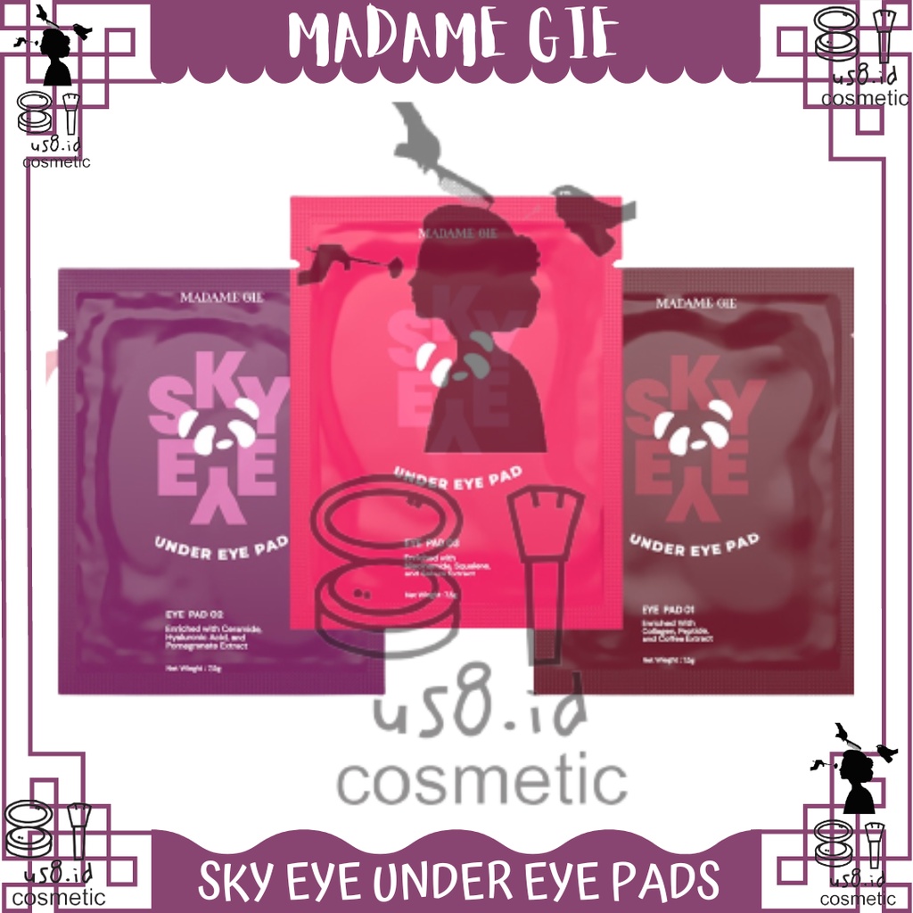 Madame Gie Sky Eye Under Pads - Masker Mata Jelly