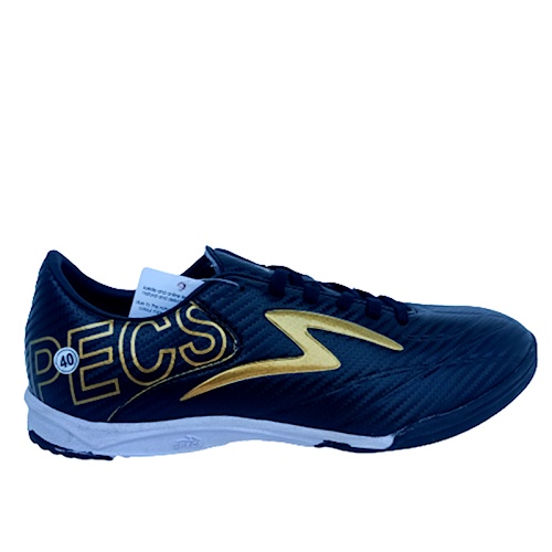 SEPATU FUTSAL SPECS ESTADIO HITAM GOLD_S04