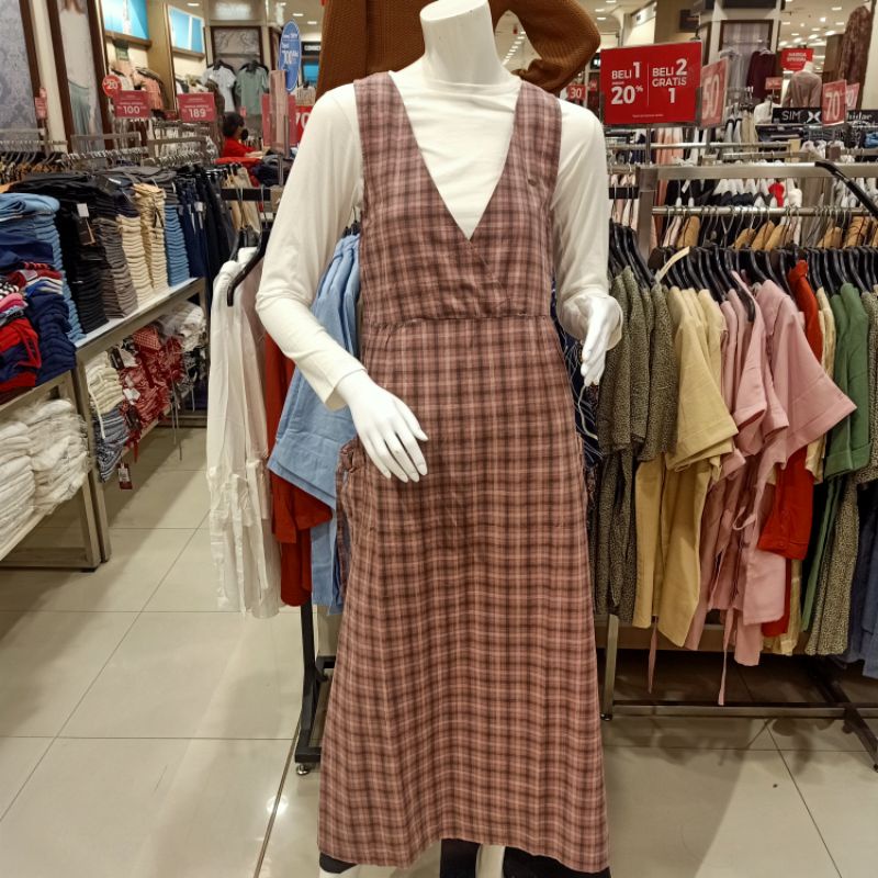 Corniche vera overall wanita mitif stripe super cute S-XL