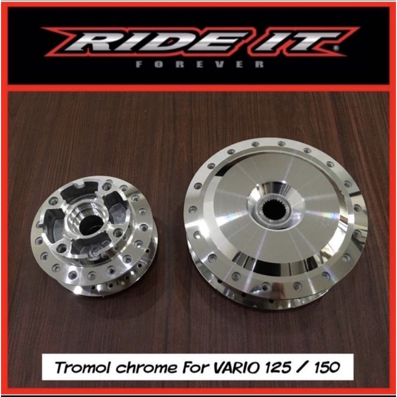 Tromol Beat Scoppy Vario CW 110 Vario 125 Vario 150 Ride It Chrome