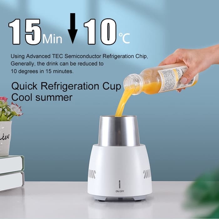 Gelas Pendingin Cooling Cup Kulkas, Mini Instant Cooling Drinking Cup 053