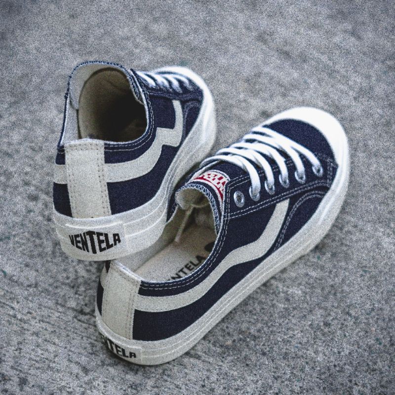 sepatu vantela public low navy-1