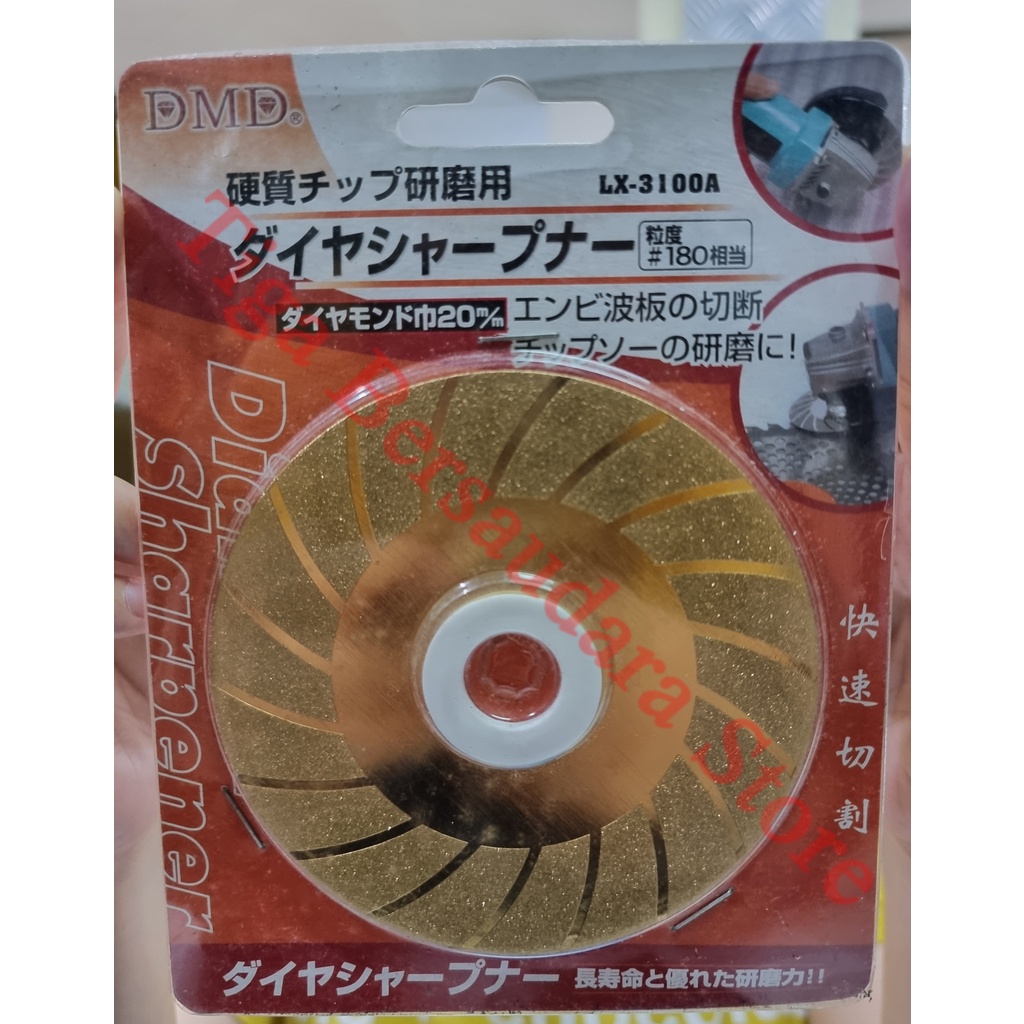 Mata Gerinda Poles Batu Akik permata Diamond Wheel 4" Inch